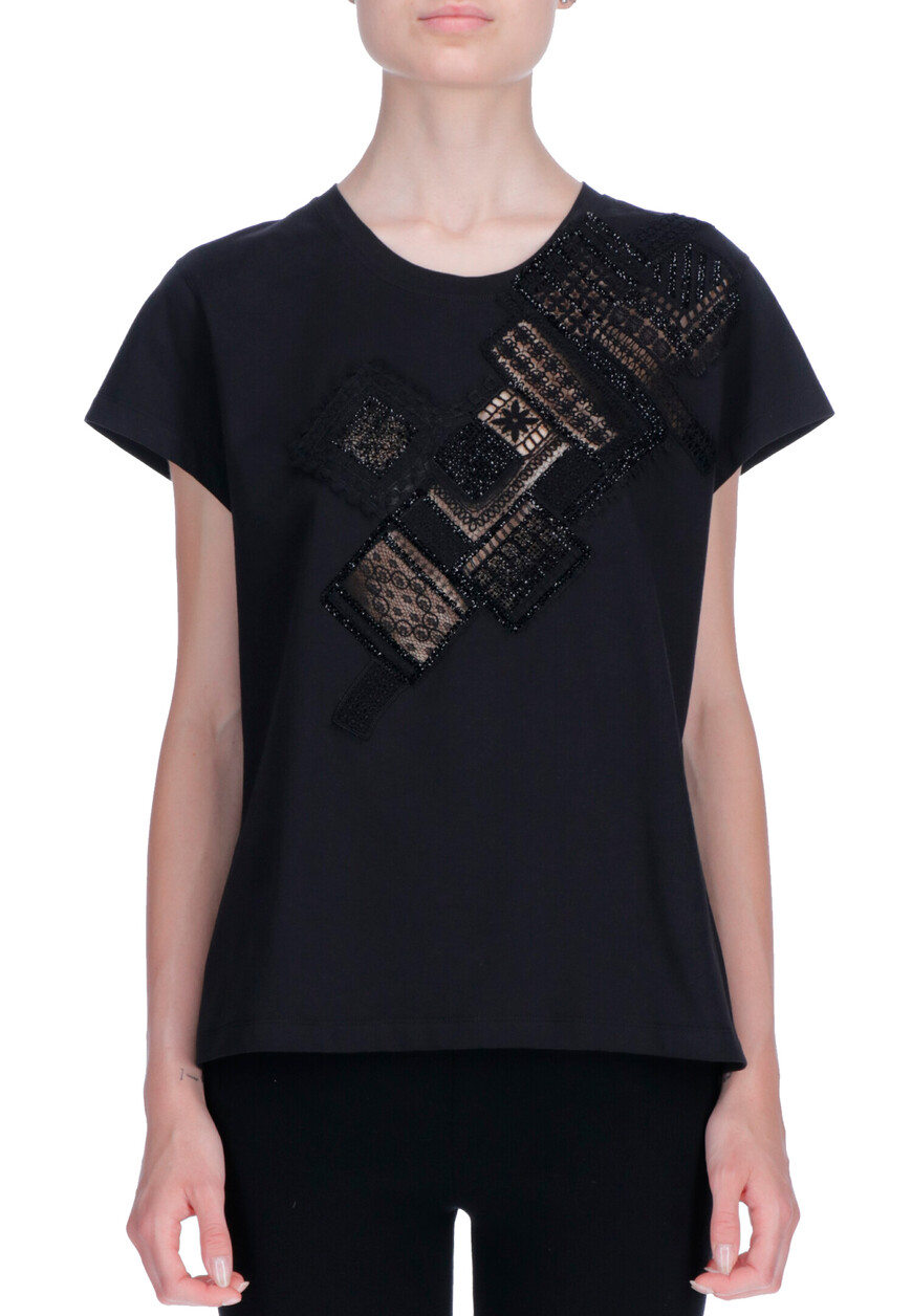 

Футболка Ermanno Scervino, Черный