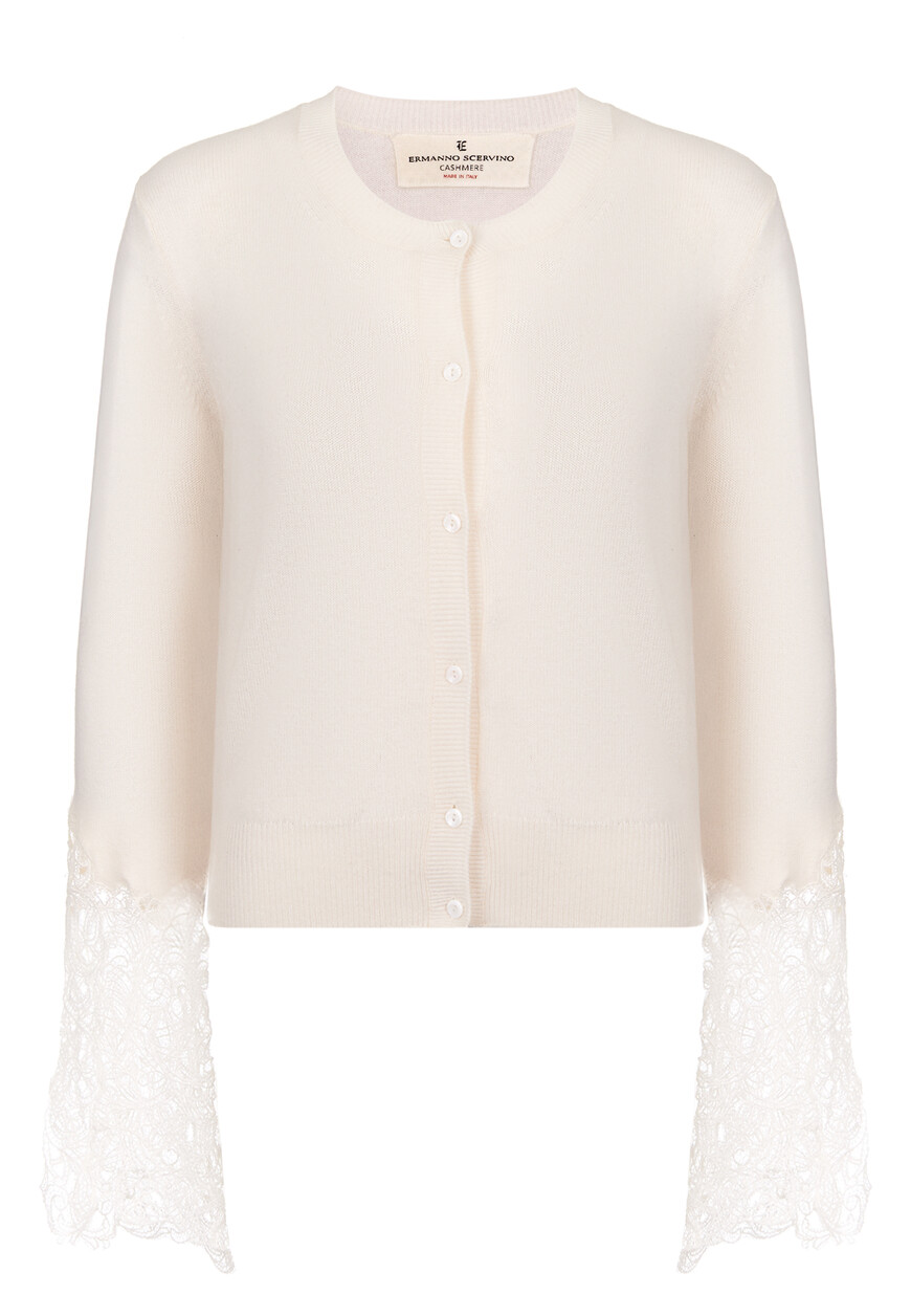 

Кардиган Ermanno Scervino, Белый