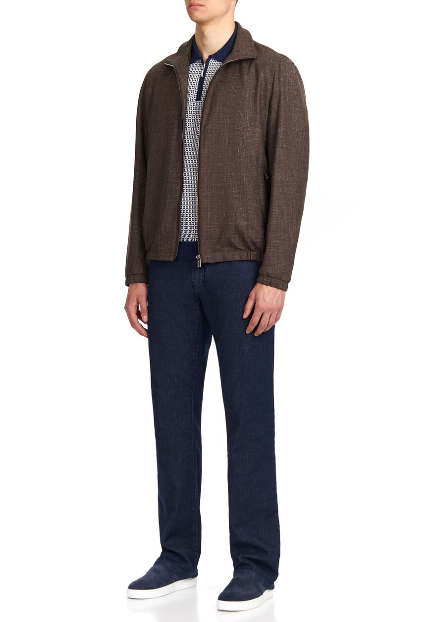 бомбер castello d`oro от бренда castello d oro вид слева