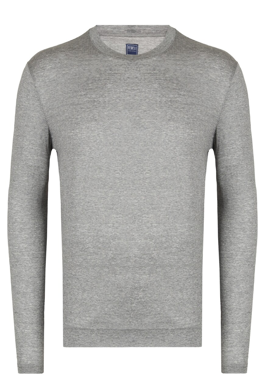 

Лонгслив Fedeli, Серый