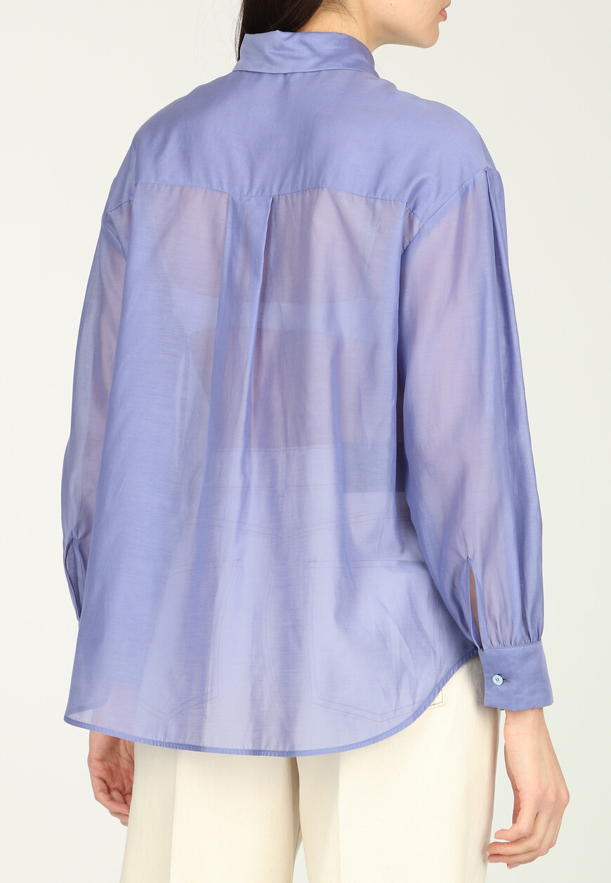 Товар фиолетового цвета с внутренней стороны