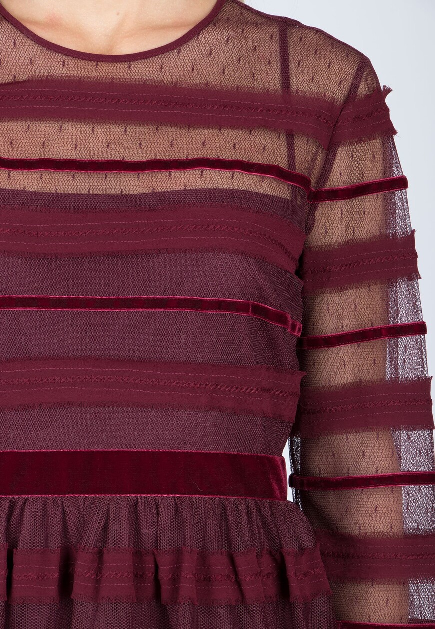 

Платье Valentino Red, Бордовый
