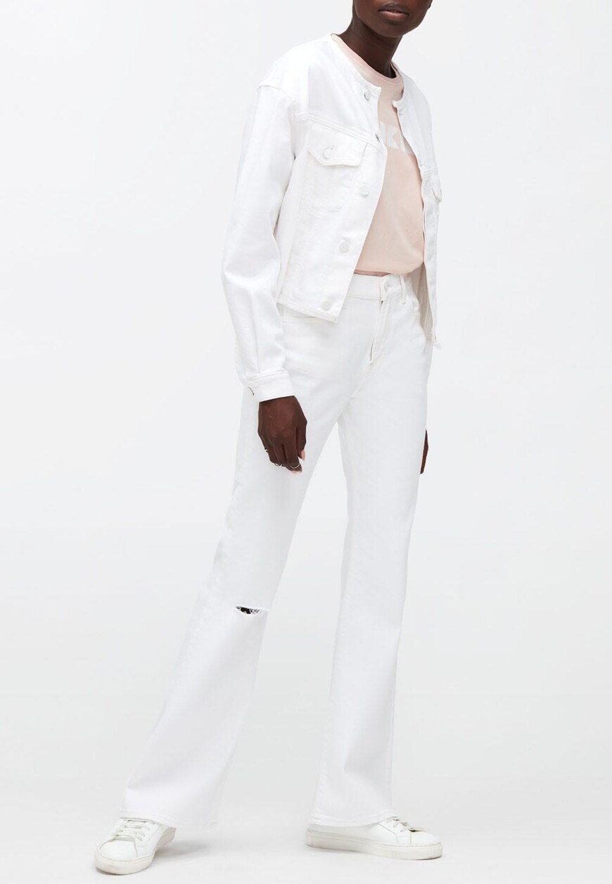 джинсы  из италии вид сбоку