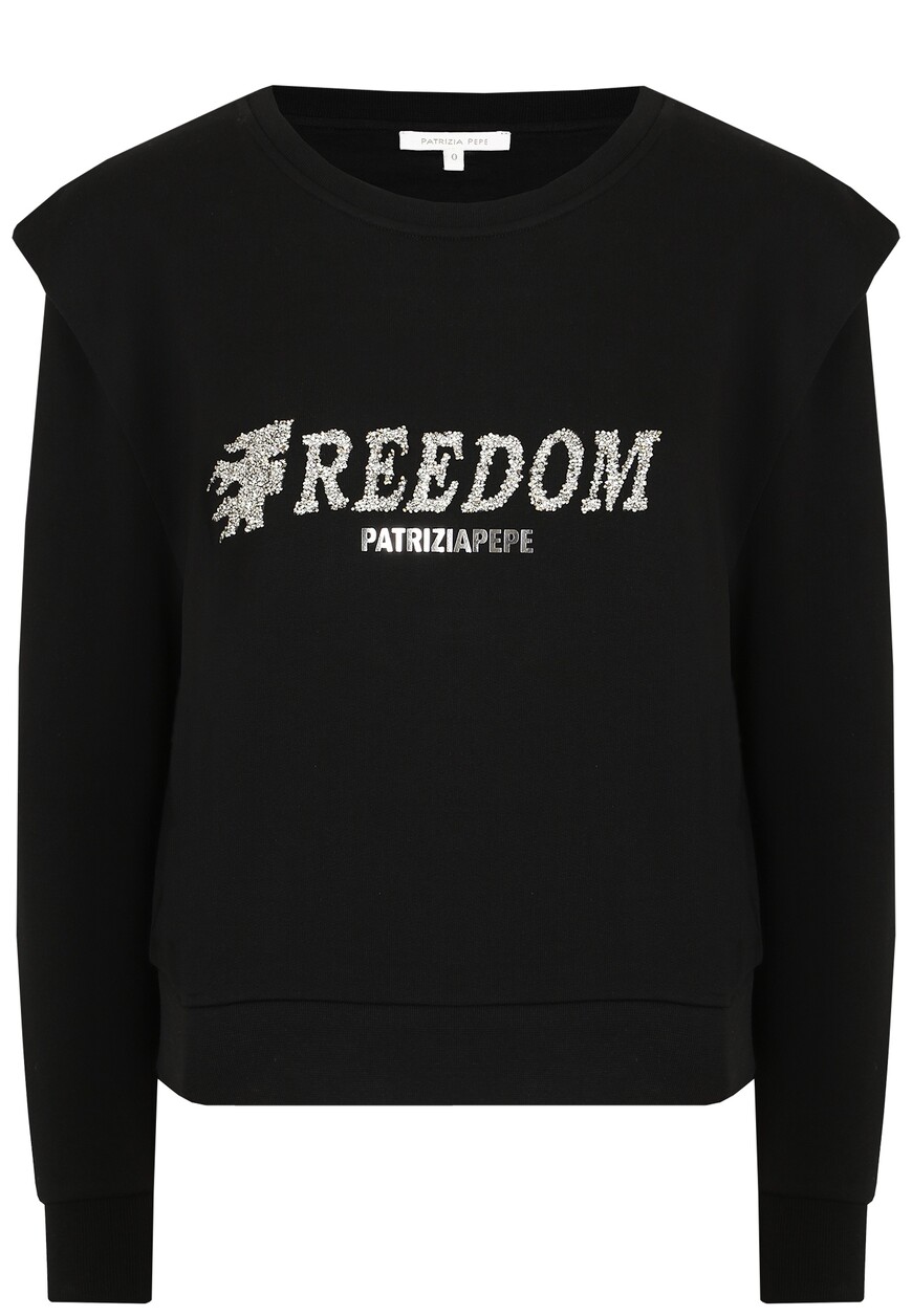 

Свитшот Patrizia Pepe, Черный