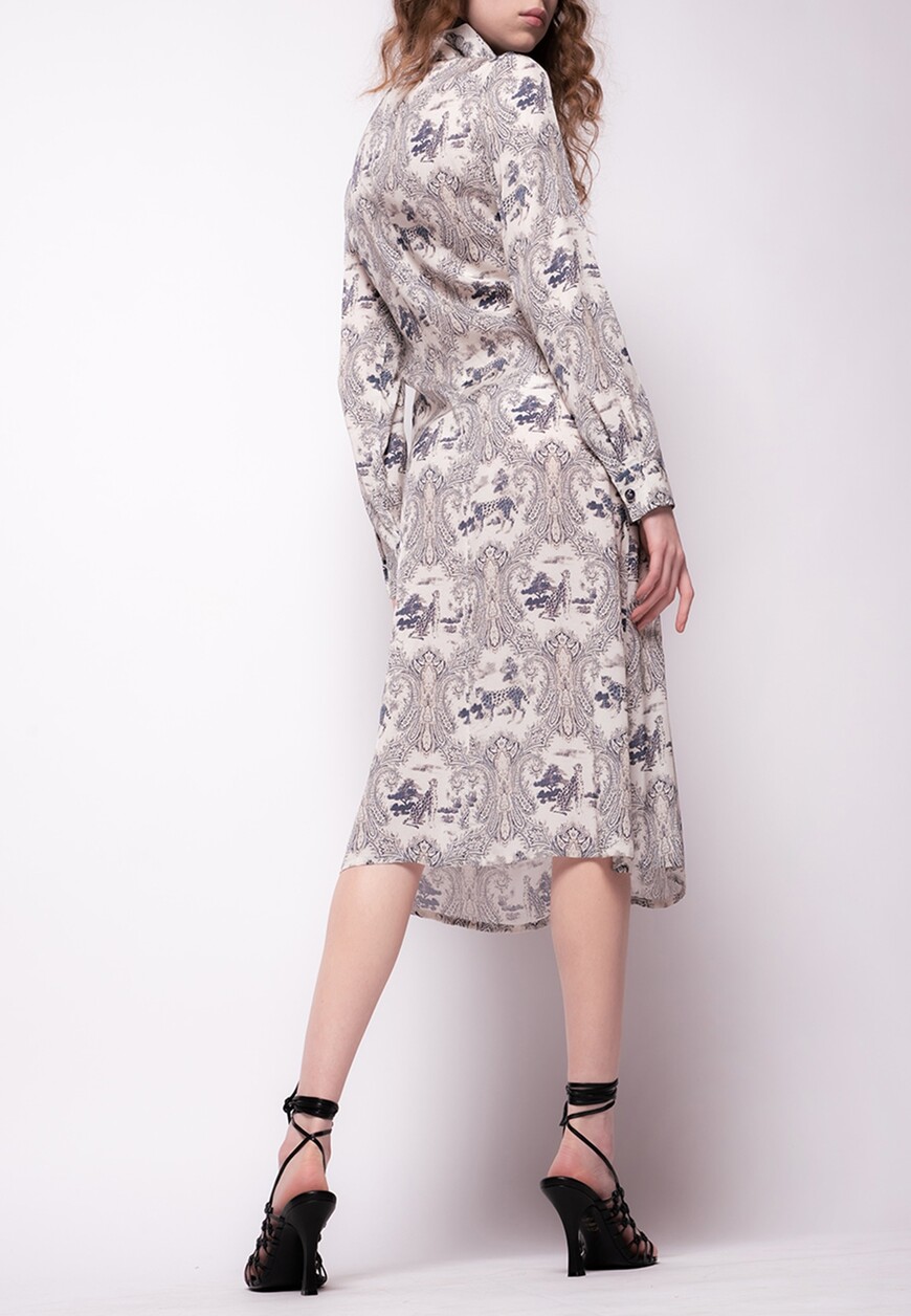 

Платье Pinko, Бежевый