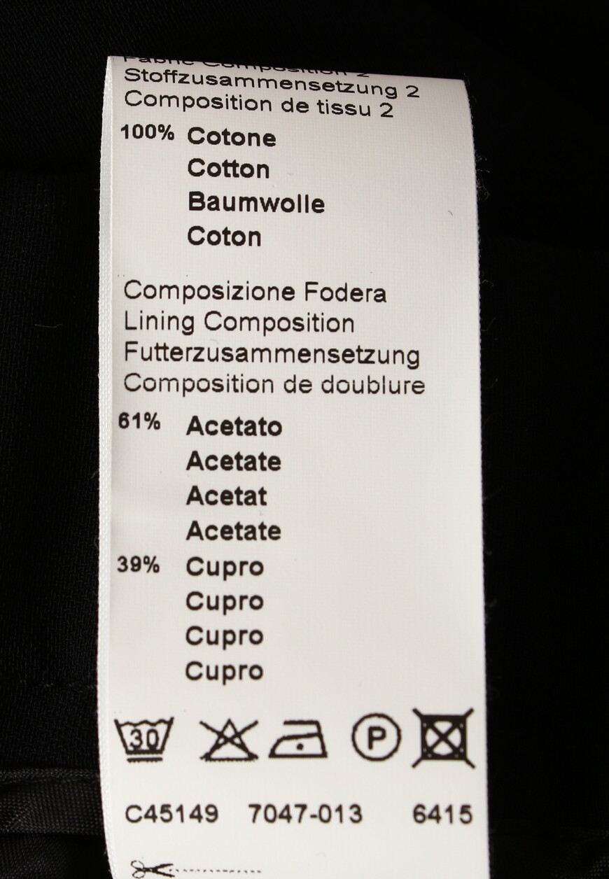 

Брюки Cappellini By Peserico, Черный