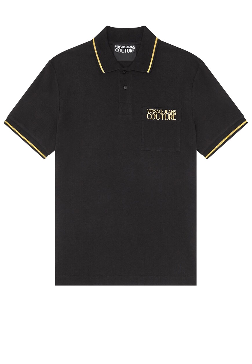 

Поло Versace Jeans Couture, Черный