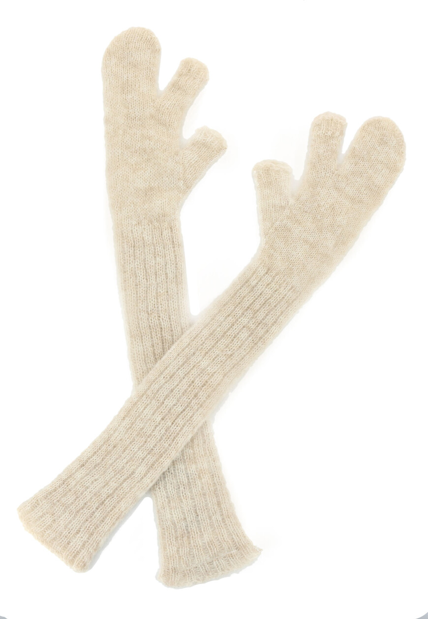 

Перчатки Mm6 Maison Margiela, Бежевый