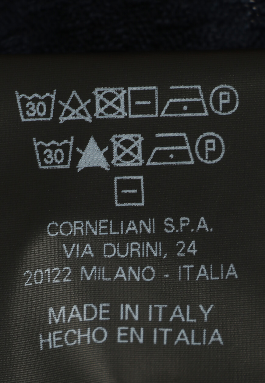 

Поло Corneliani, Синий