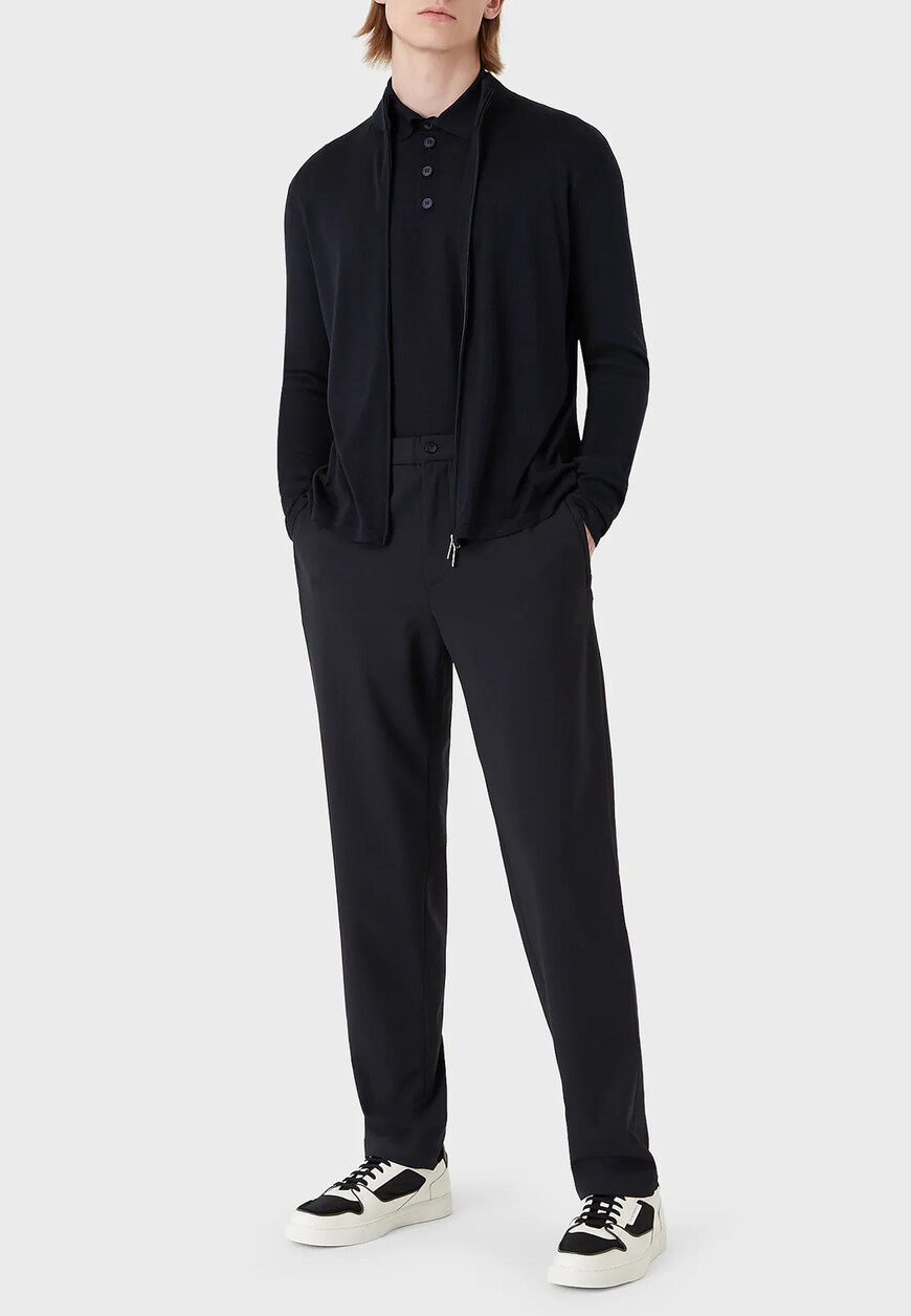 

Поло Emporio Armani, Синий