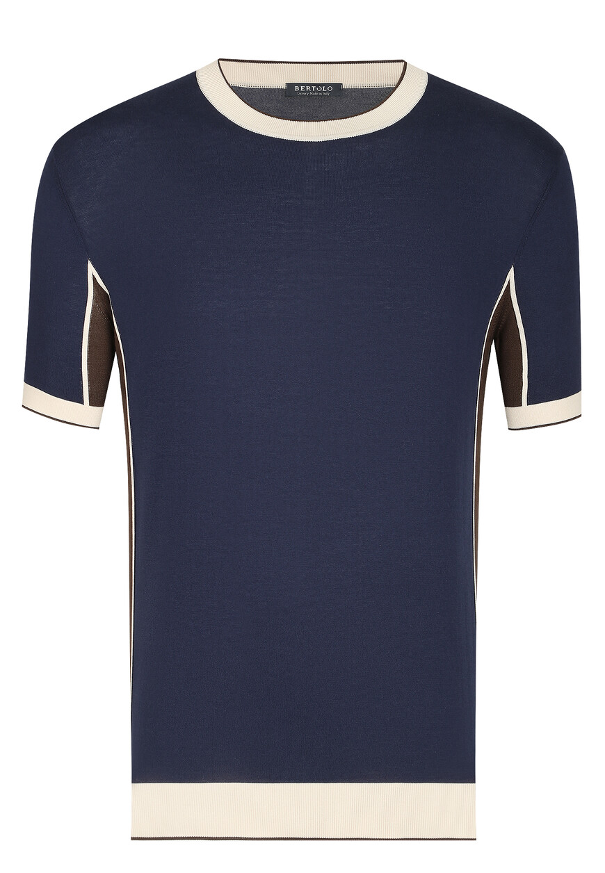 

Футболка Bertolo, Синий