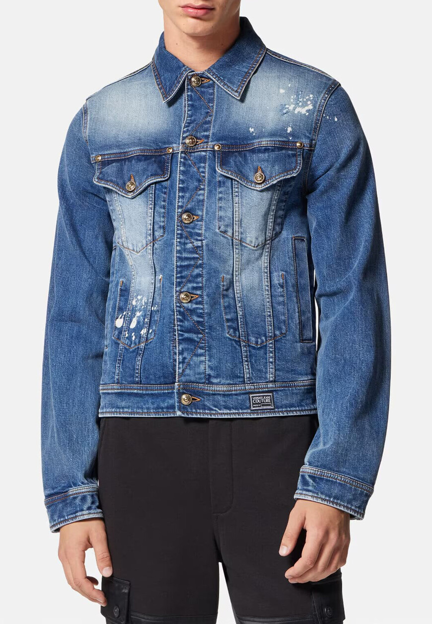 куртка  из италии вид сбоку