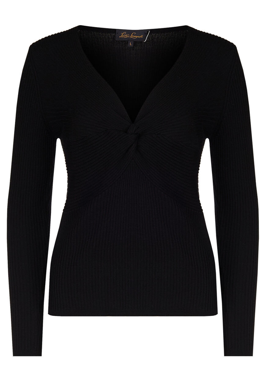 

Пуловер Luisa Spagnoli, Черный