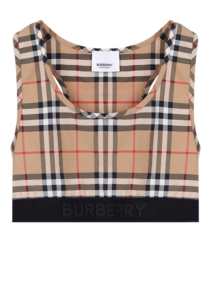

Топ Burberry, Бежевый