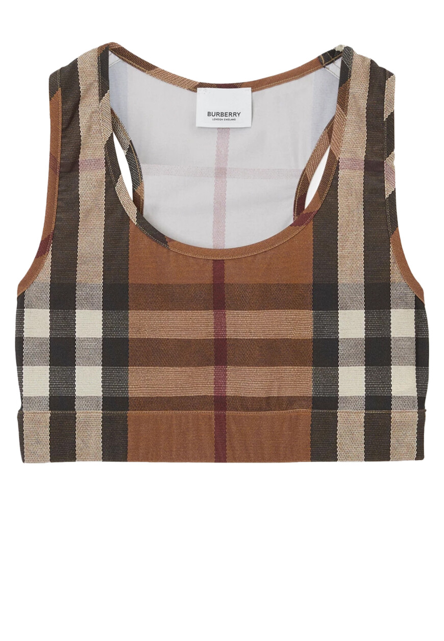 

Топ Burberry, Коричневый