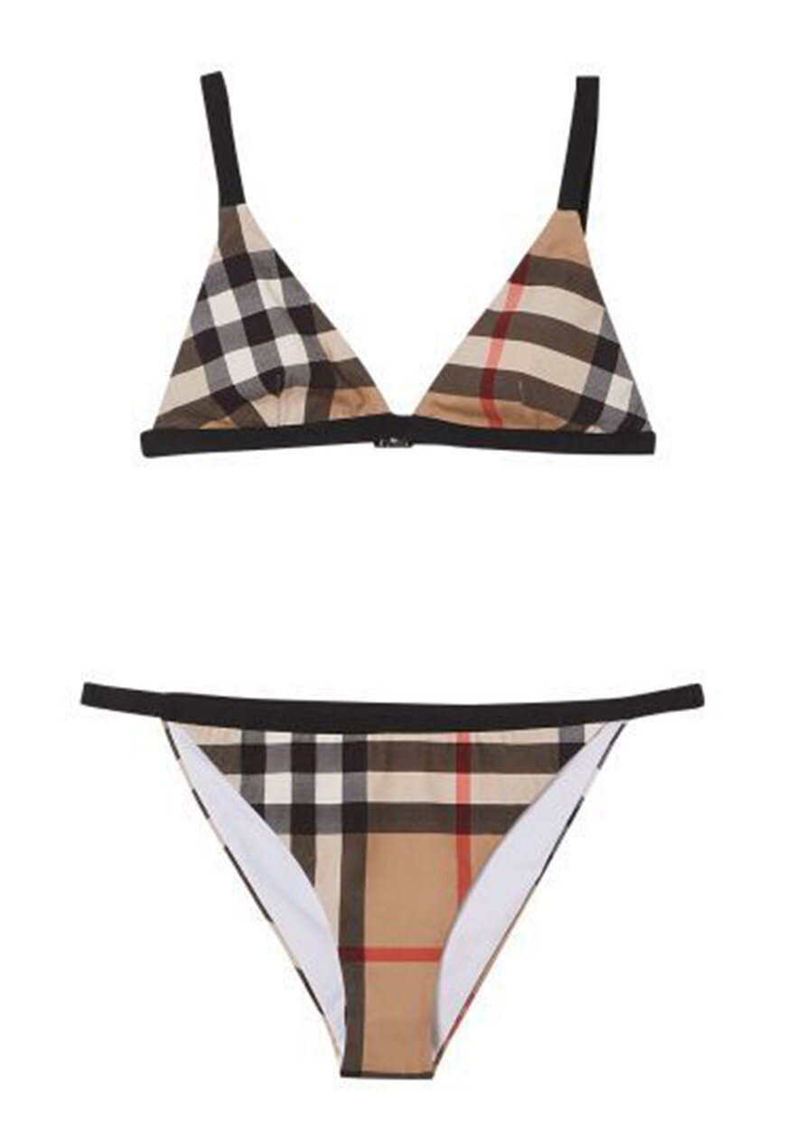 

Купальник Burberry, Бежевый