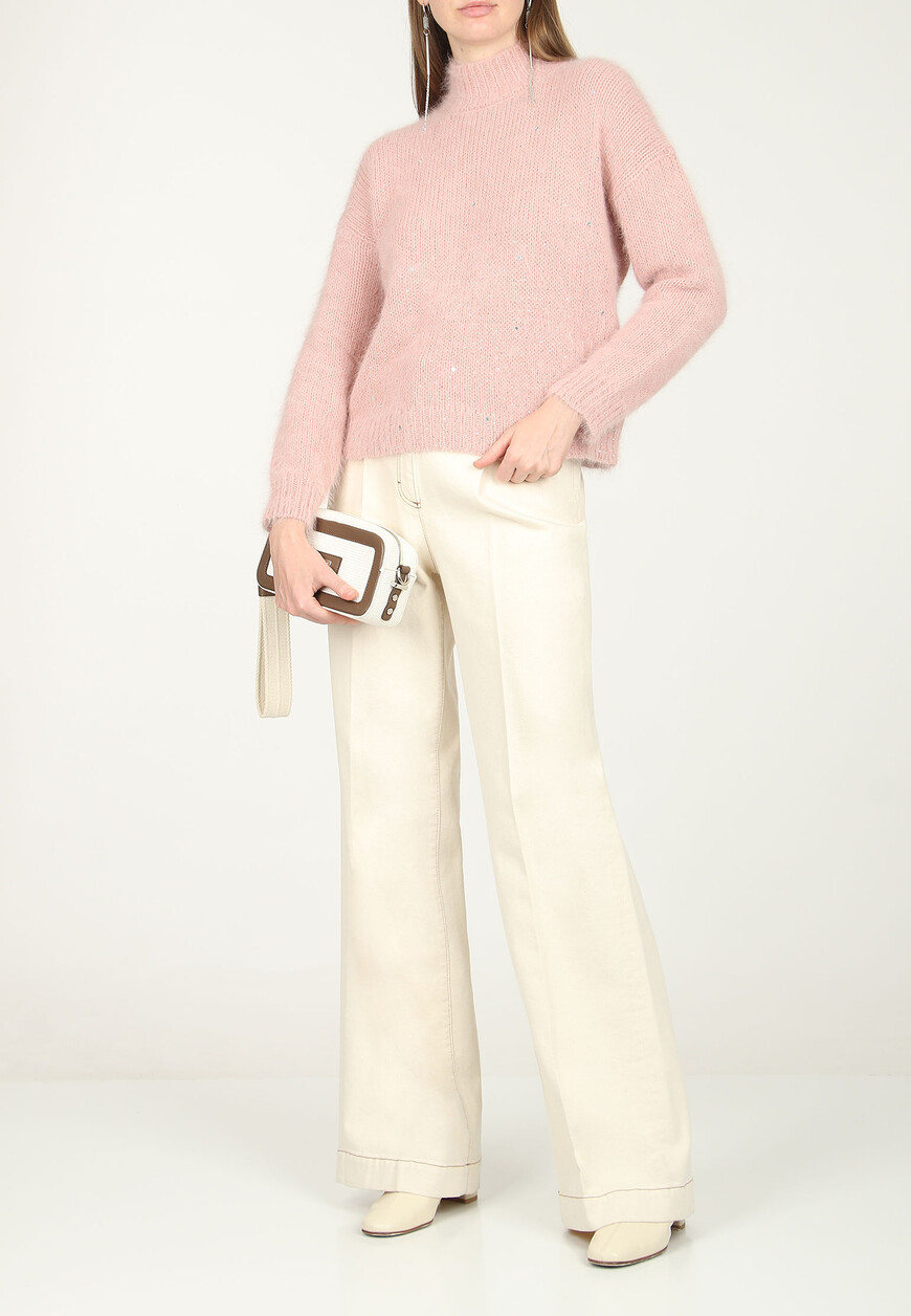 свитер  от бренда peserico aurea вид слева