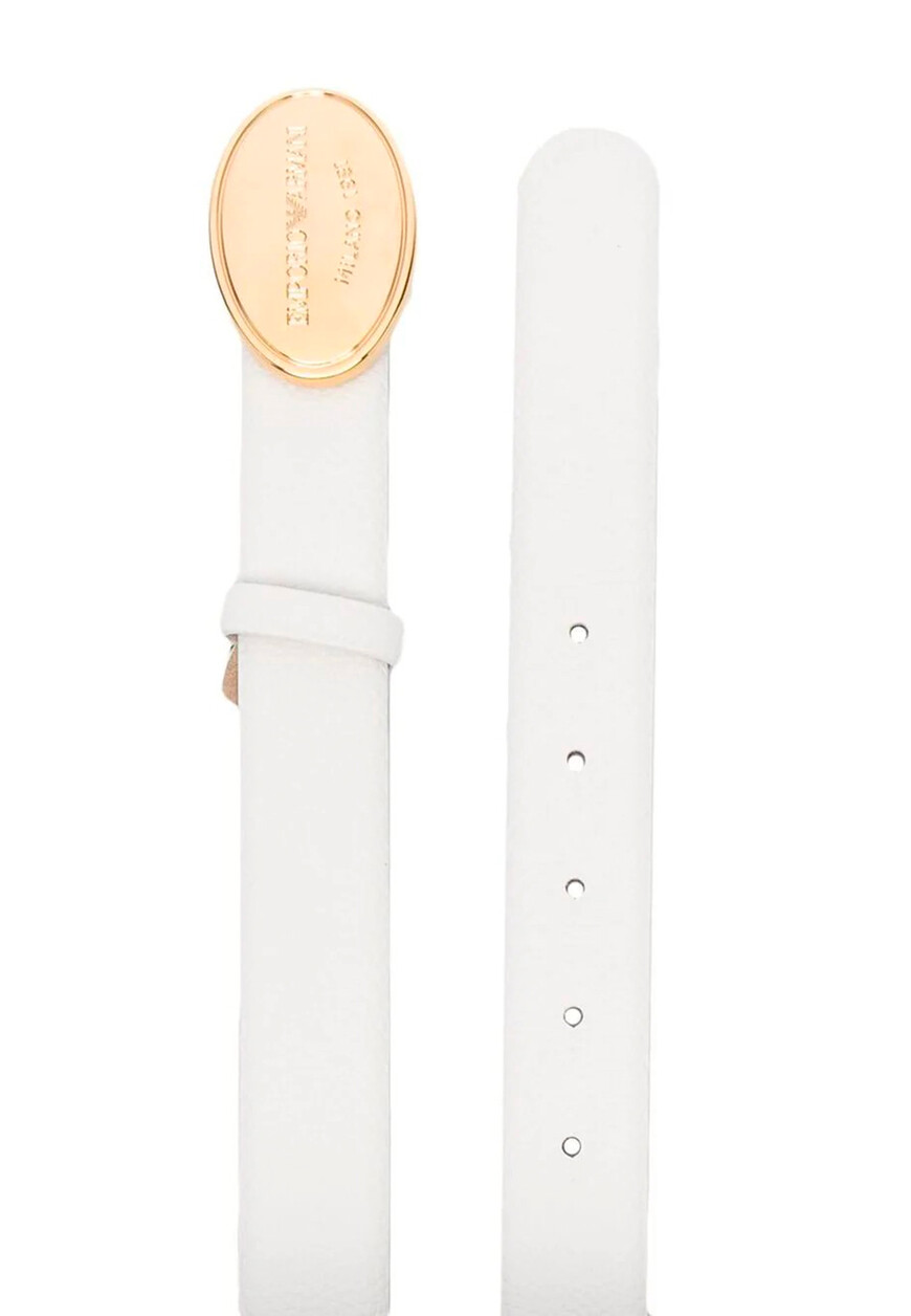 ремень  от бренда emporio armani вид слева