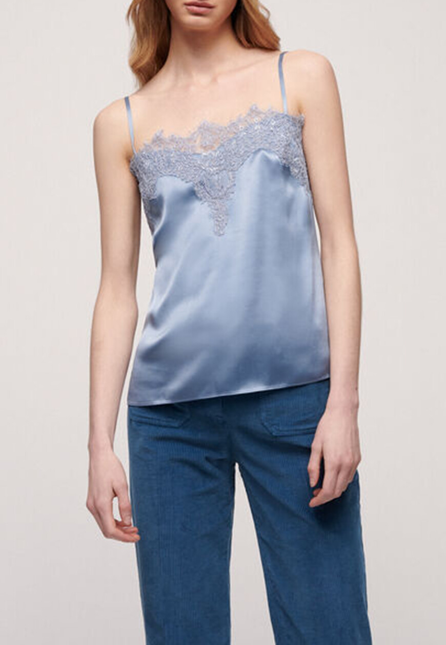 

Топ Luisa Spagnoli, Голубой