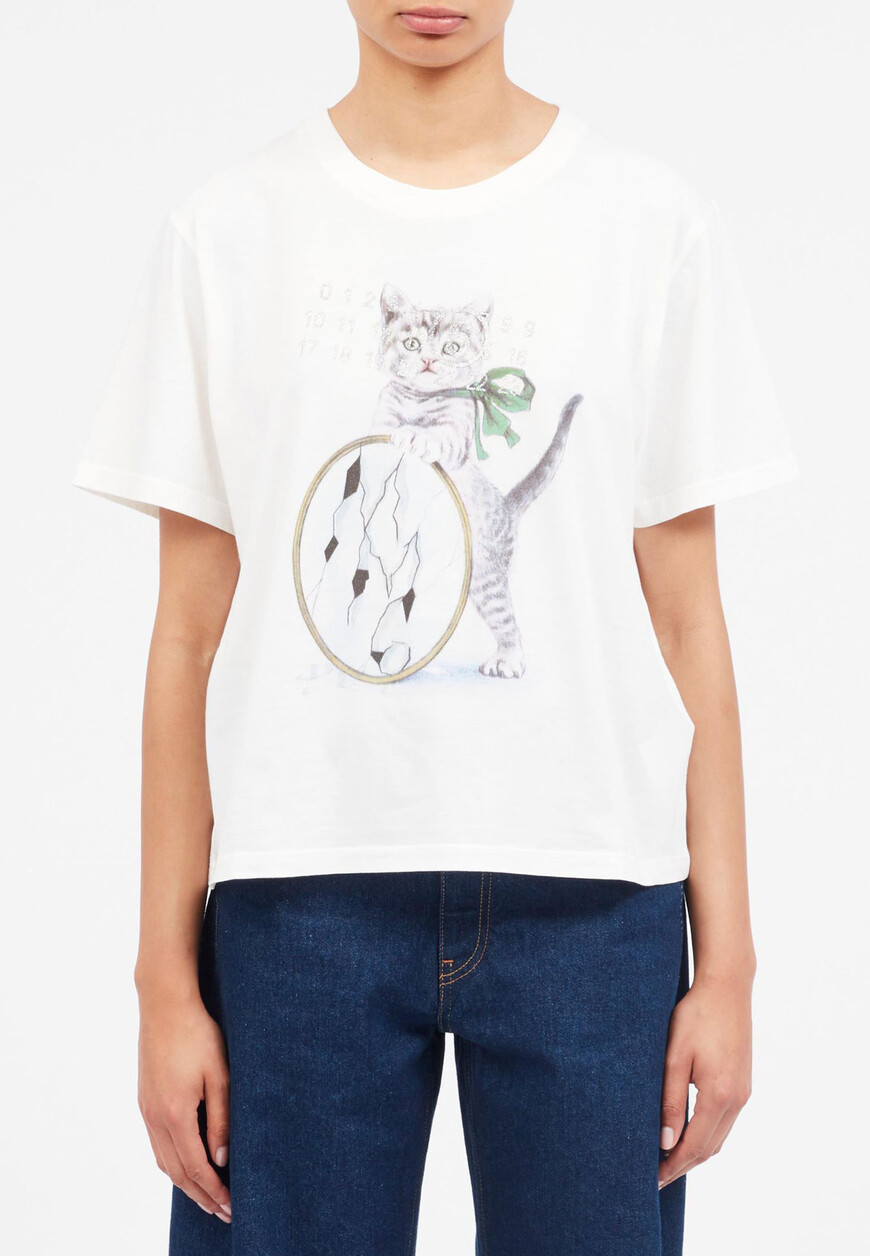 

Футболка Mm6 Maison Margiela, Белый