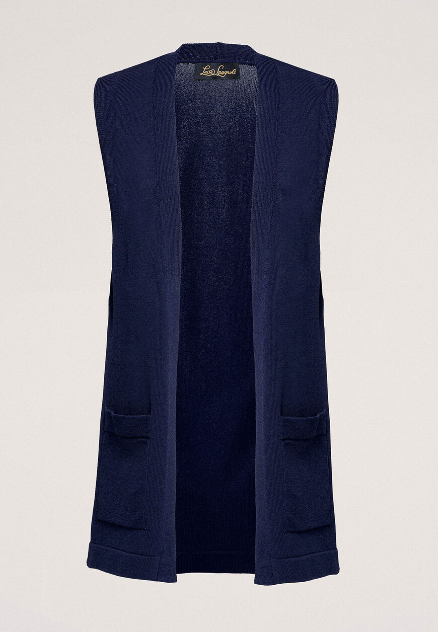 

Жилет Luisa Spagnoli, Синий