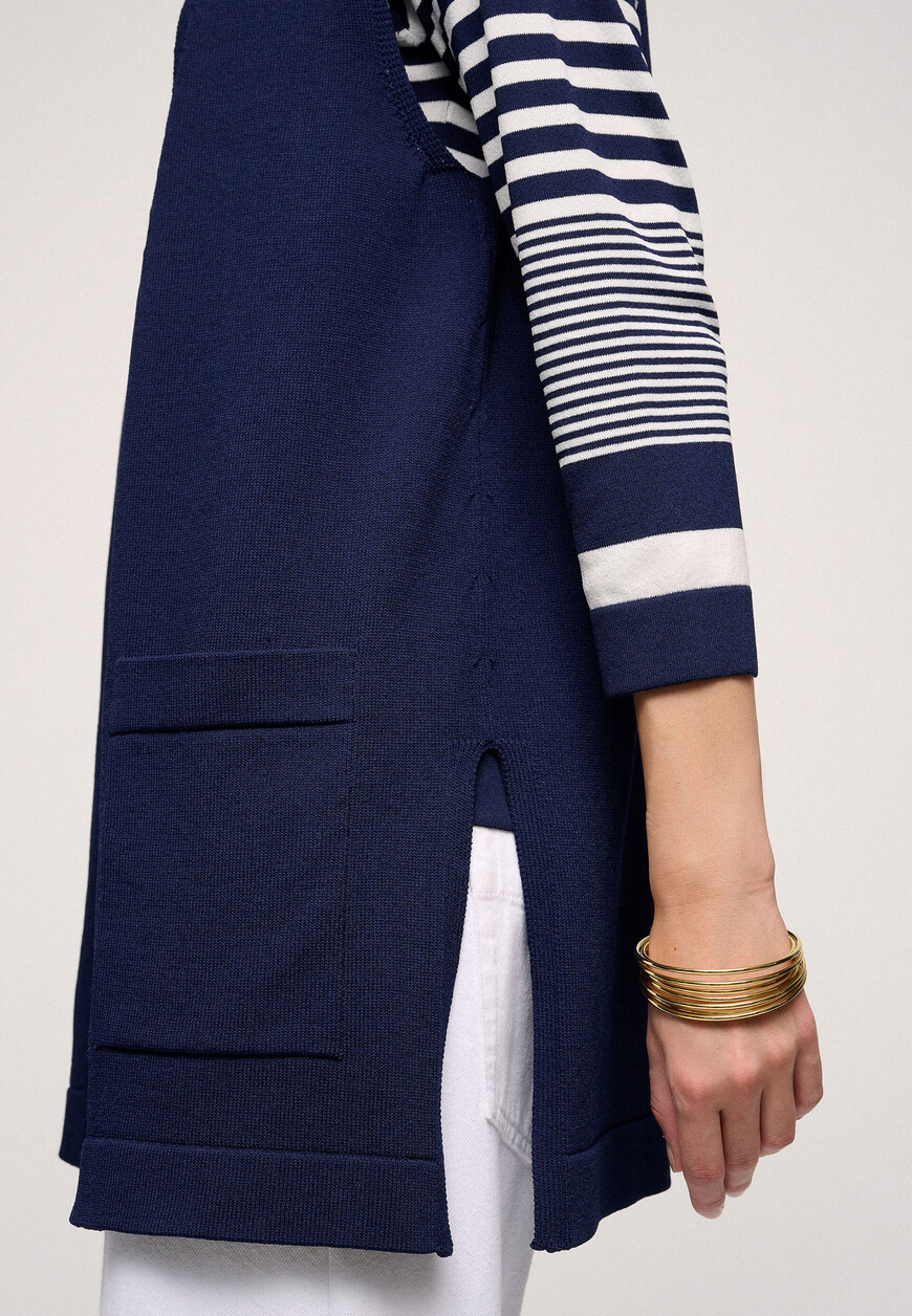 

Жилет Luisa Spagnoli, Синий