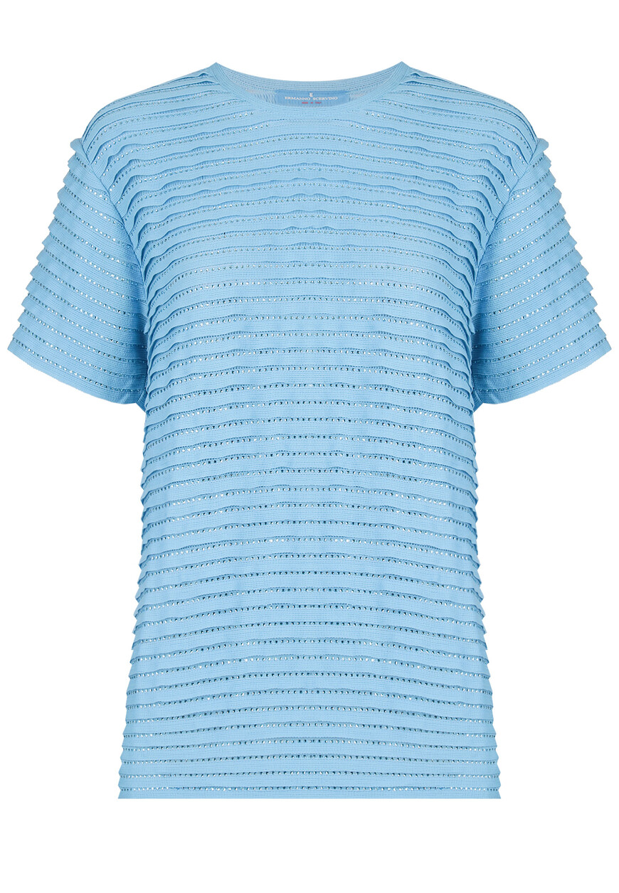 

Футболка Ermanno Scervino, Голубой