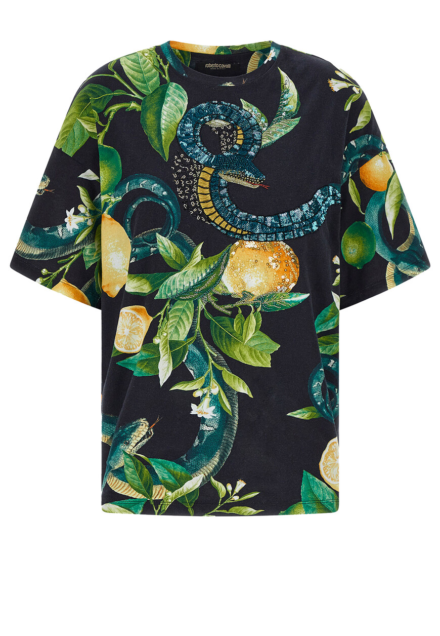 

Футболка Roberto Cavalli, Черный