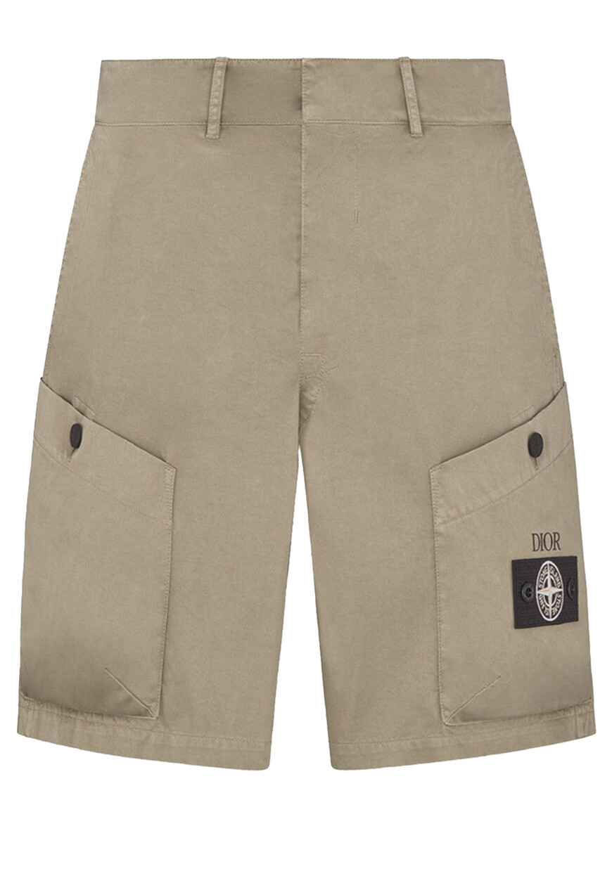 

Шорты Dior & Stone Island, Зеленый
