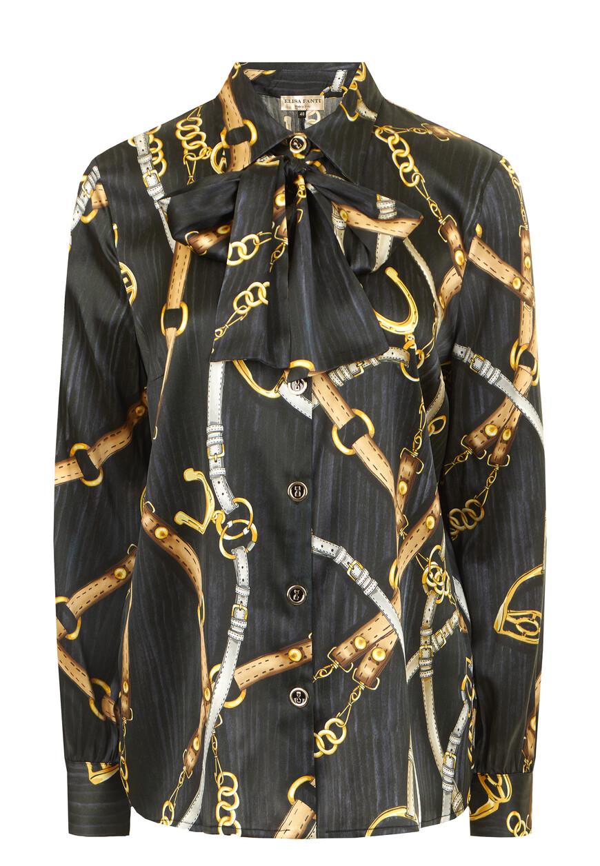 

Блуза Elisa Fanti, Черный