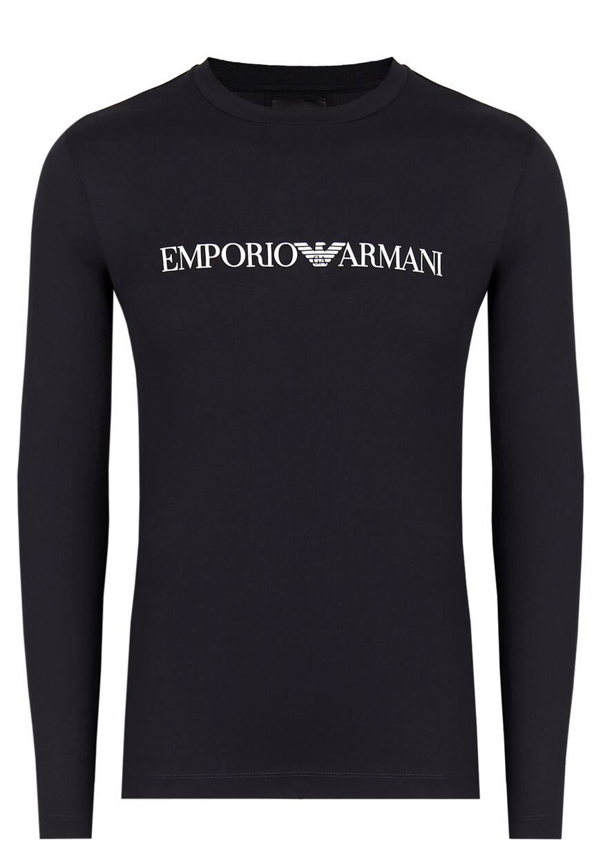 

Лонгслив Emporio Armani, Синий