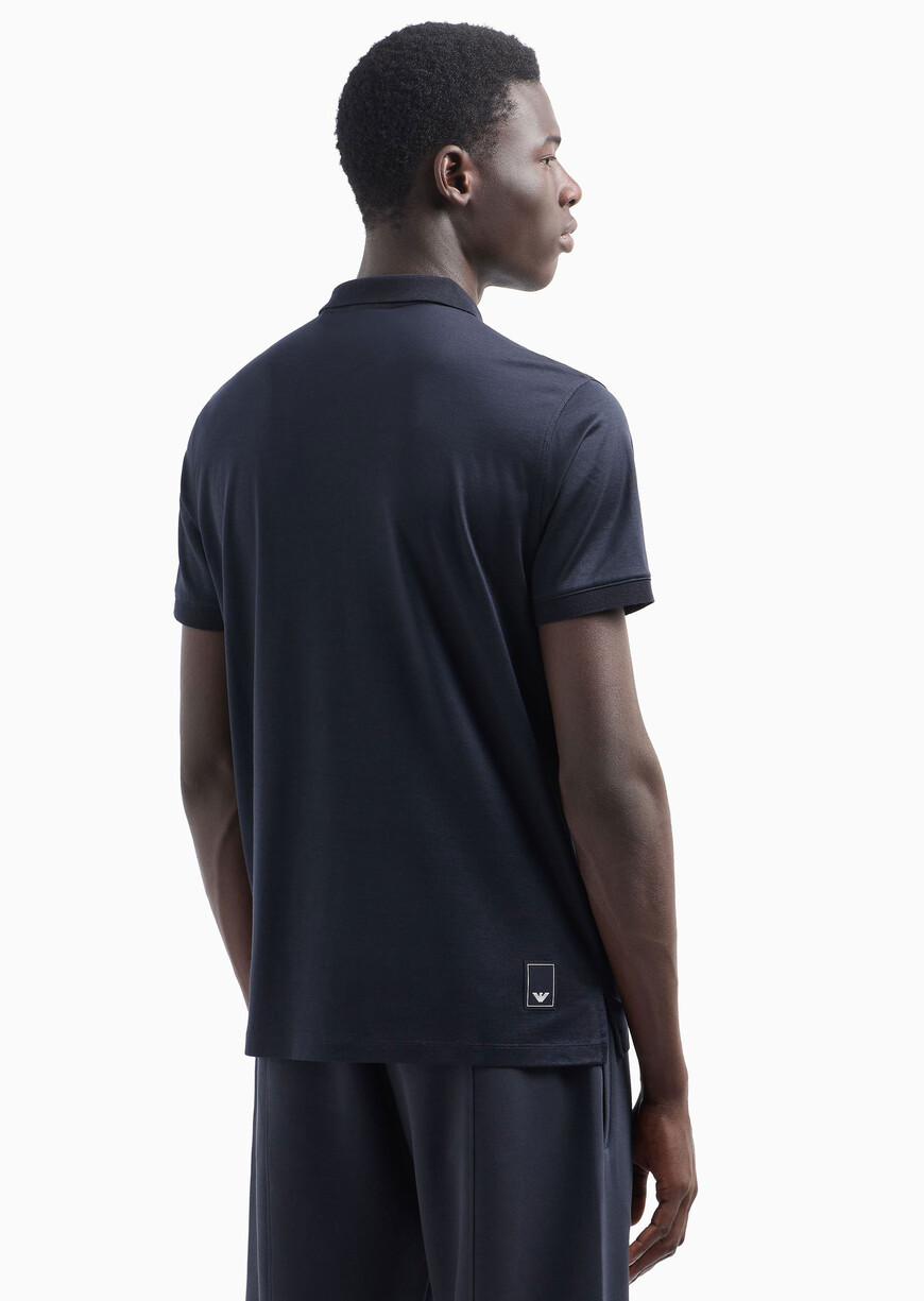 

Поло Emporio Armani, Синий