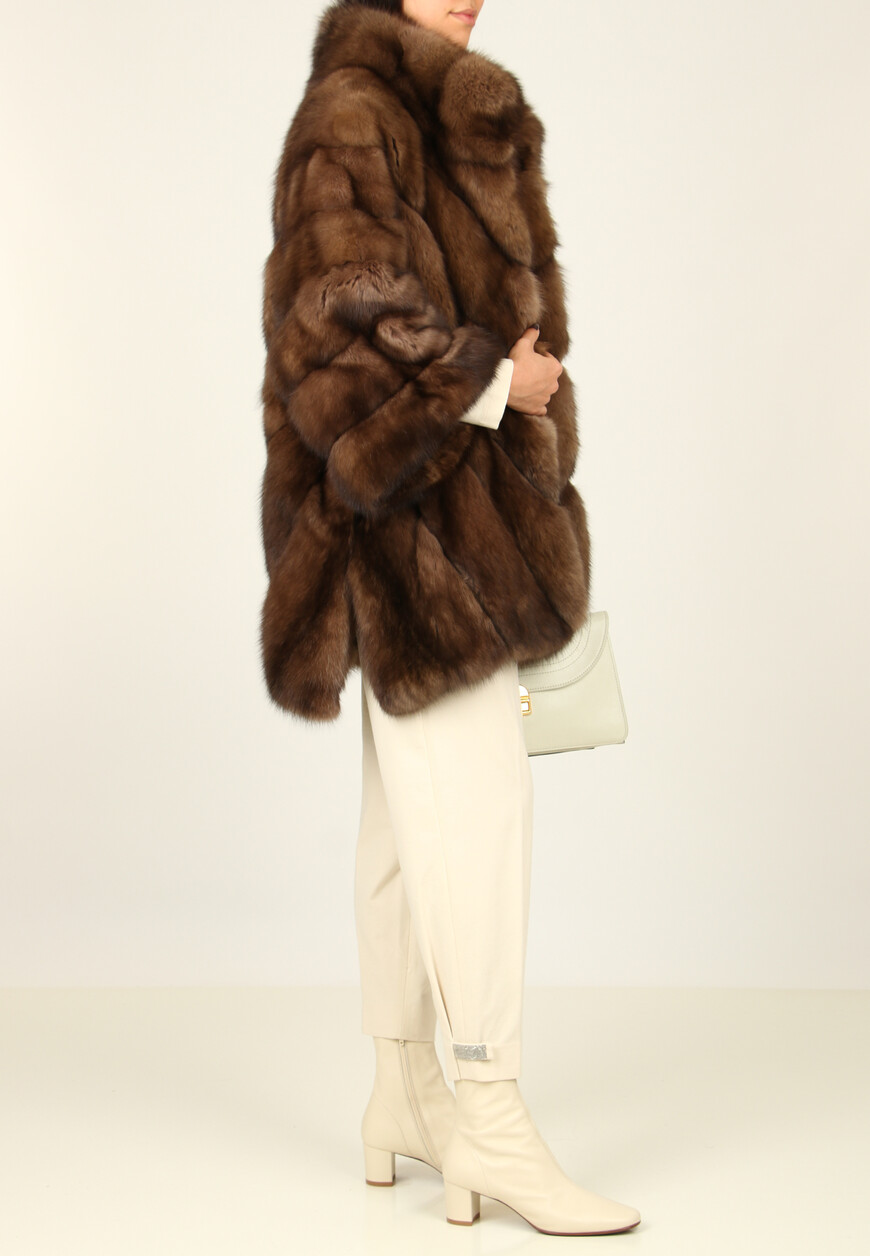 шуба  YUCCA mod 108152 со скидкой