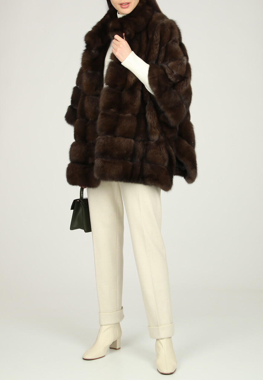 шуба  SOFU 108179 по акции