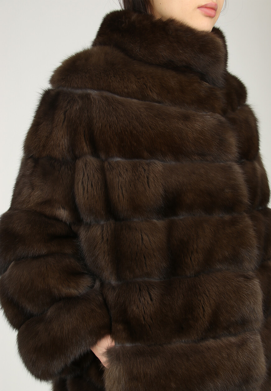 шуба  EBOY mod 108176 со скидкой