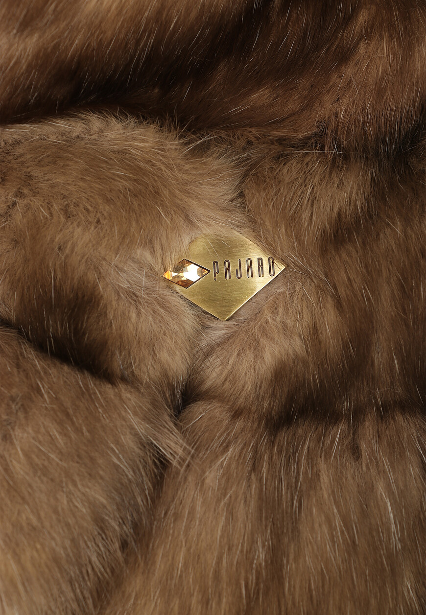 шуба  KRUSKA mod BARGUZINSKY TORTORA оригинал