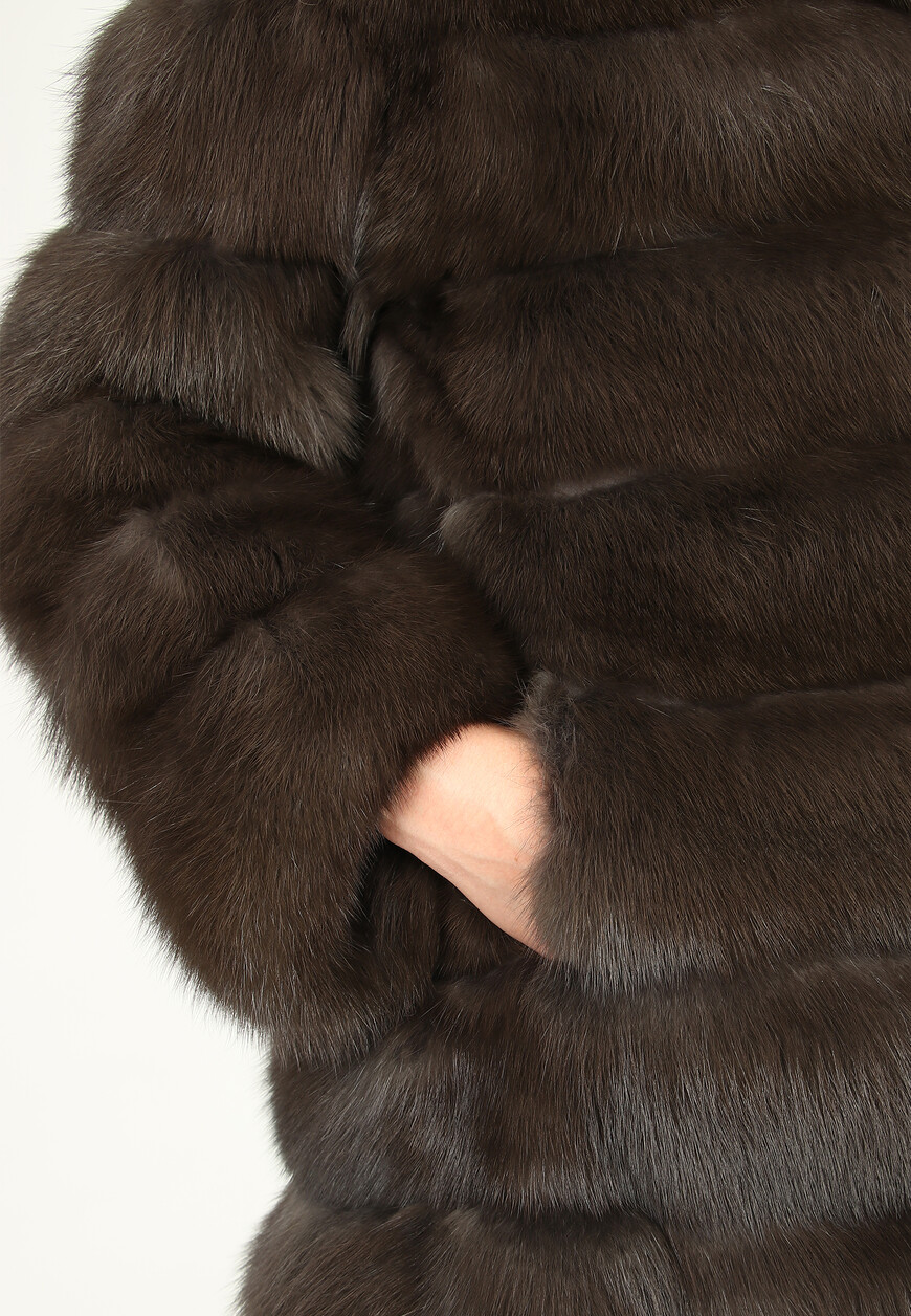 шуба  ZIMBLY mod DARK 42 со скидкой