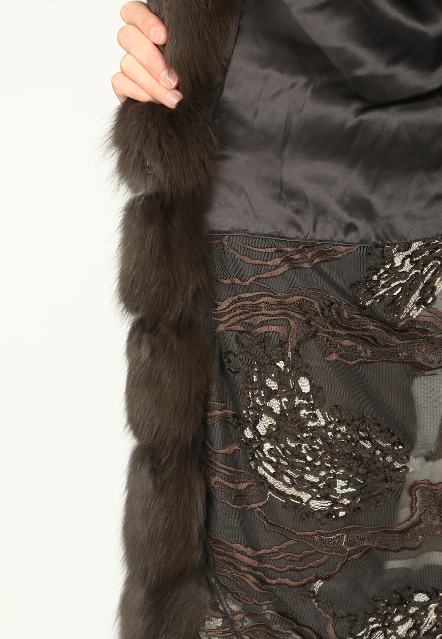 шуба  ZIMBLY mod DARK 42 по распродаже