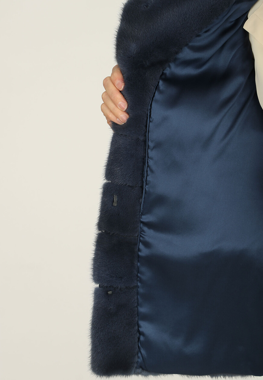 шуба  LIRIA mod PALACE BLUE 44 10