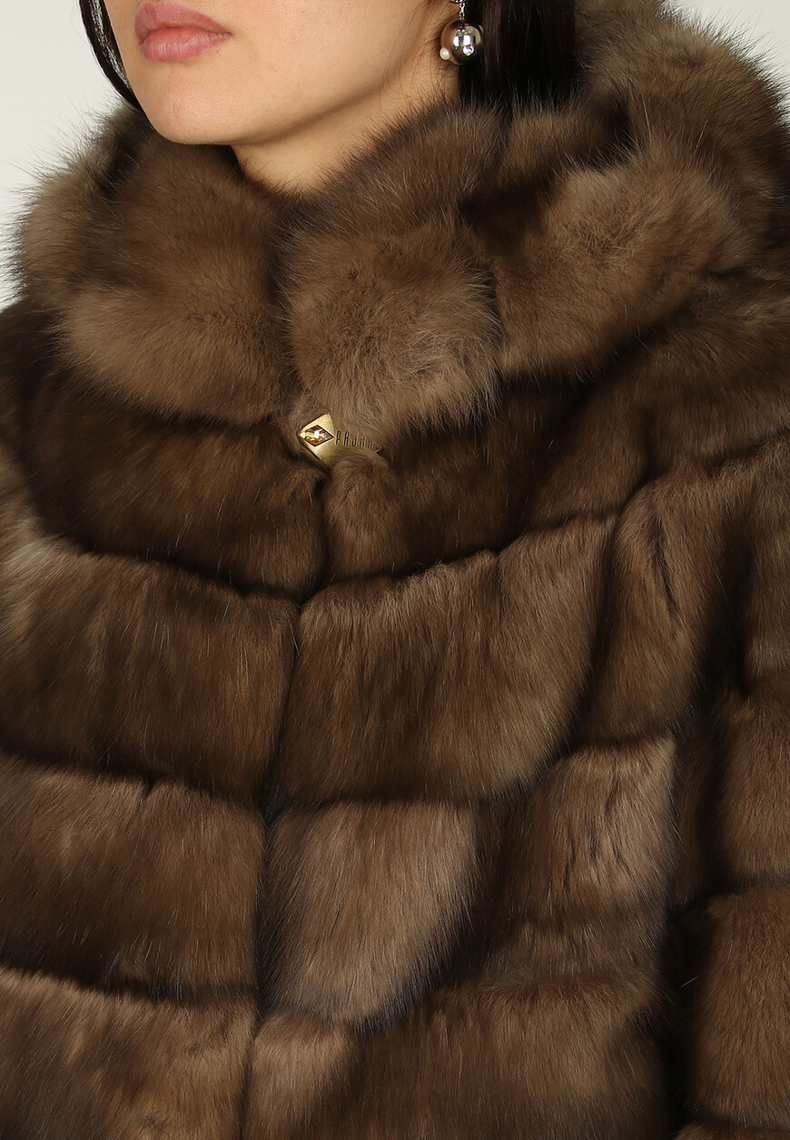 шуба  ZIMBLY mod TORTORA 46 по распродаже