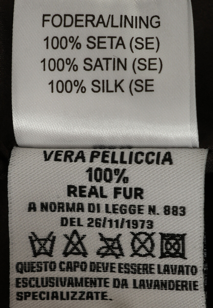 шуба  LIRIA mod LAVANDA SCURO 44 10