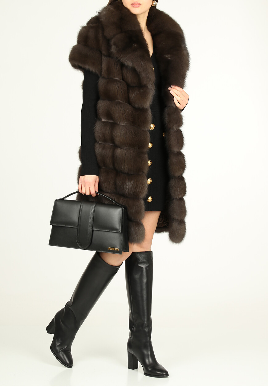 шуба  ZIMBLY DARK 46 купить с доставкой