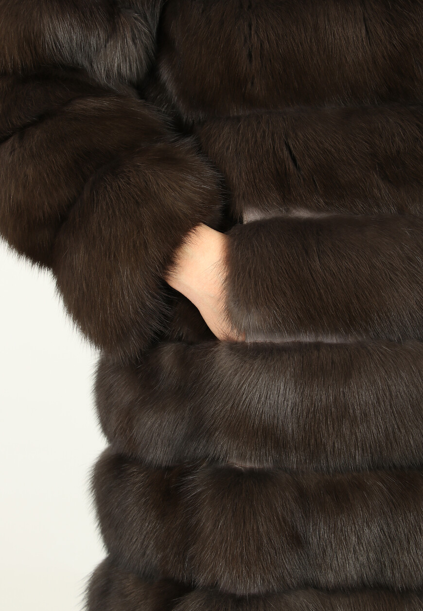 шуба  ZIMBLY DARK 46 на официальном сайте