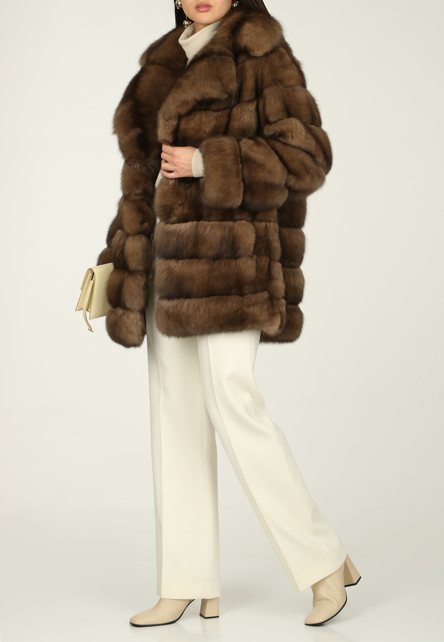 шуба  ZIMBLY TORTORA 46 купить с доставкой