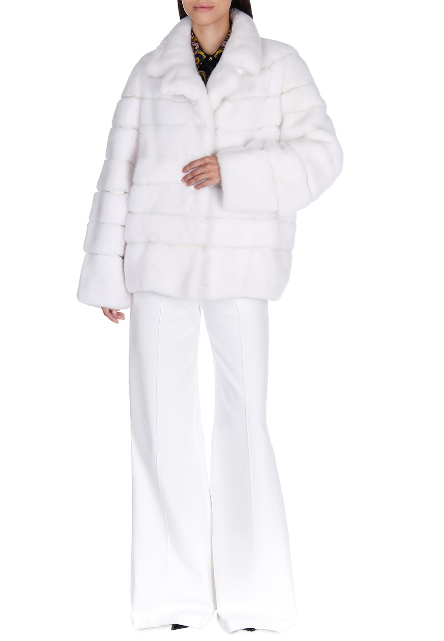 шуба  LIRIA mod BIANCO 46 купить с доставкой