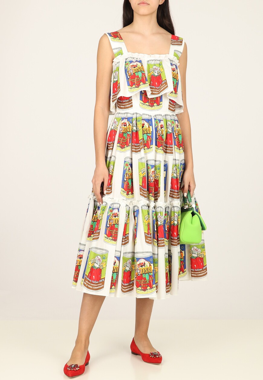 платье dolce&gabbana F6E1XT HS5EF купить с доставкой