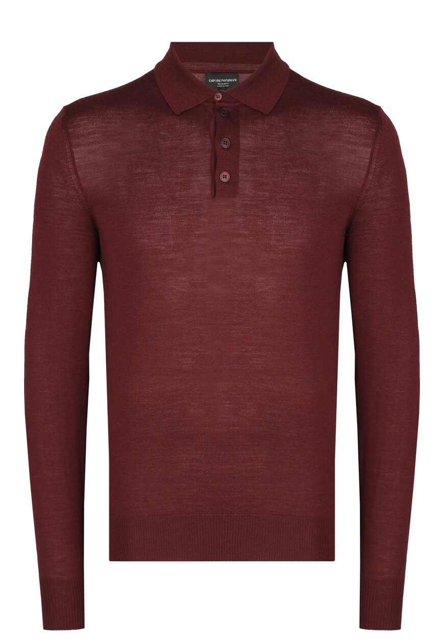

Поло Emporio Armani, Бордовый