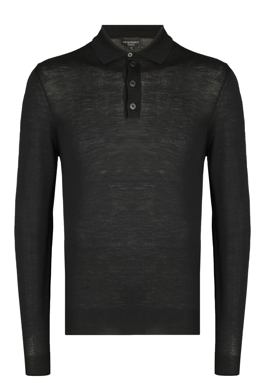 

Поло Emporio Armani, Черный