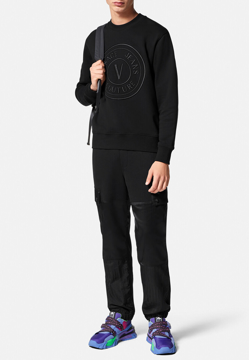 

Свитшот Versace Jeans Couture, Черный