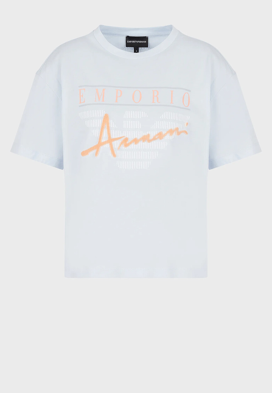 

Футболка Emporio Armani, Голубой